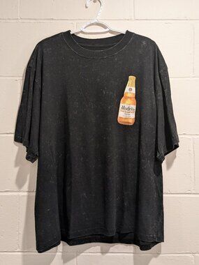 Modelo Especial Shirt Mens XL Black Acid Wash Mazatlan Mexico Beer Graphic Tee